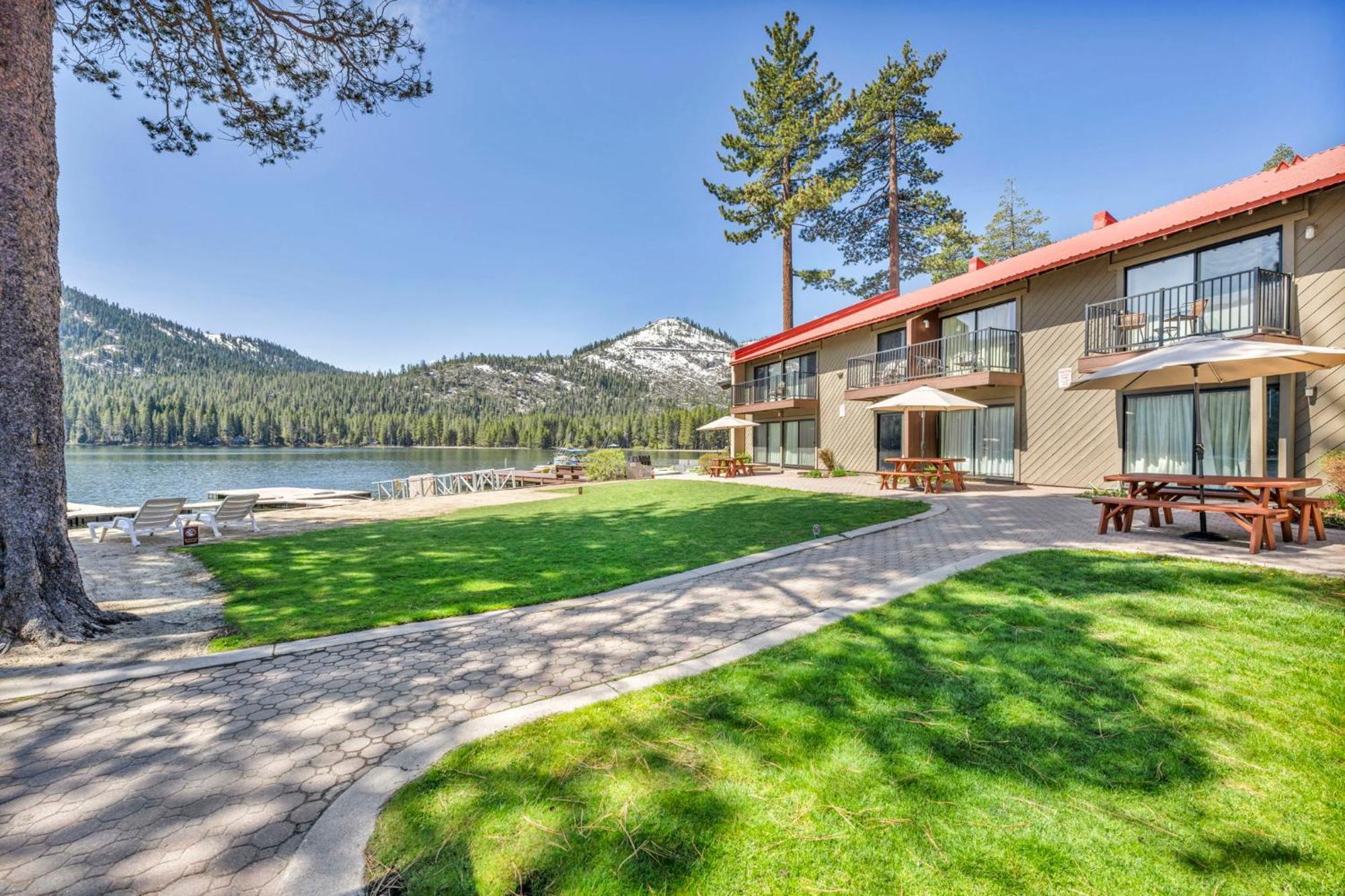 Charming Queen Studio Deluxe W/Balcony #233 At Donner Lake Village Truckee Exterior foto